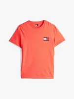 Ανδρική Μπλούζα TOMMY JEANS TJM SLIM ESSENTIAL FLAG EXT DM0DM20740 Κοραλι