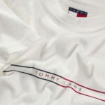 Ανδρική Μπλούζα TOMMY JEANS TJM SLIM ENTRY GRAPHIC EXT DM0DM20779 Λευκό - Image 3
