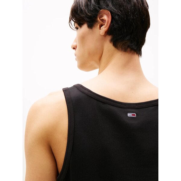 Ανδρική Μπλούζα TOMMY JEANS  TJM SLIM ENTRY GRAPHIC TANK  DM0DM20790 Μαύρο - Image 4