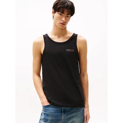 Ανδρική Μπλούζα TOMMY JEANS TJM SLIM ENTRY GRAPHIC TANK DM0DM20790 Μαύρο