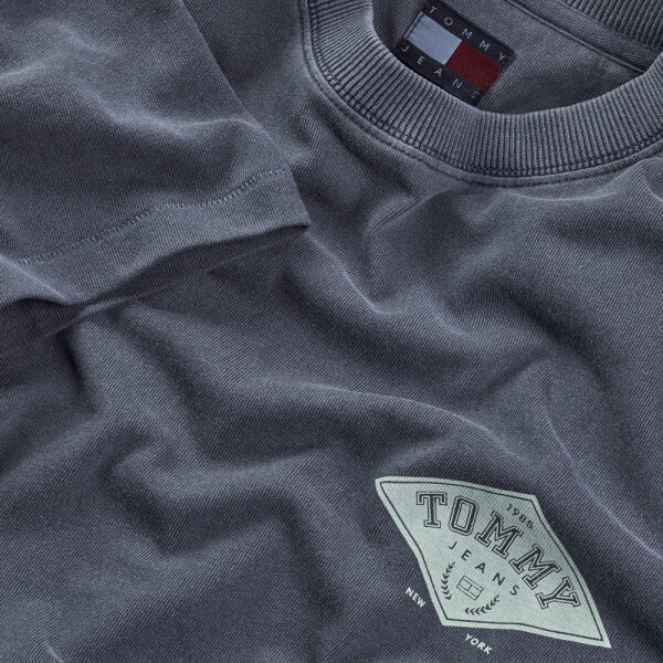 Ανδρική Μπλούζα TOMMY JEANS  TJM RLX VARSITY GRAPHICS   DM0DM20806 Μπλε - Image 2