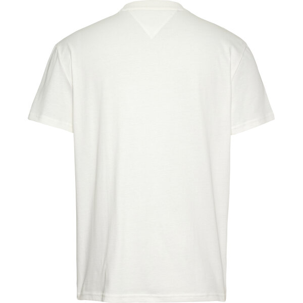 Ανδρική Μπλούζα TOMMY JEANS  TJM REG DNA GRAPHIC EXT  DM0DM20814 λευκή - Image 3