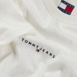 Ανδρική Μπλούζα TOMMY JEANS TJM RLX LINEAR LOGO DM0DM21110 λευκό - Image 2