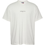 Ανδρική Μπλούζα TOMMY JEANS TJM RLX LINEAR LOGO DM0DM21110 λευκό