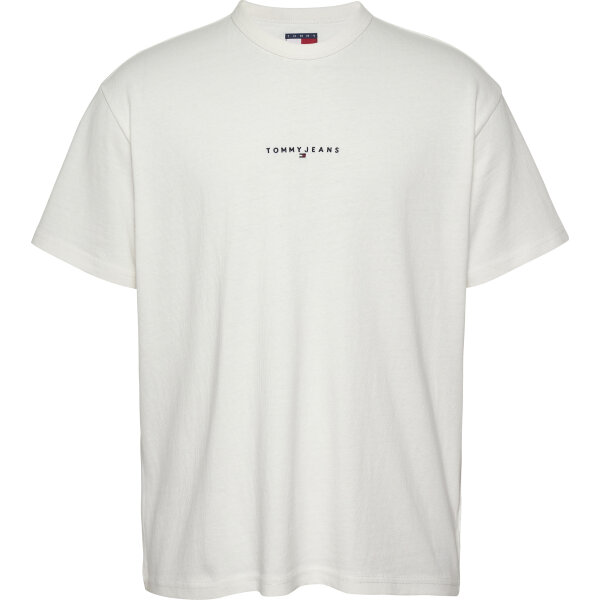 Ανδρική Μπλούζα TOMMY JEANS  TJM RLX LINEAR LOGO  DM0DM21110 λευκό - Image 1