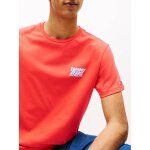 Ανδρική Μπλούζα TOMMY JEANS TJM SLIM BUBBLE PRINT DM0DM21863 πορτοκαλί - Image 3