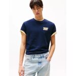 Ανδρική Μπλούζα TOMMY JEANS TJM REG BUBBLE BACK SS DM0DM21864 Μπλε