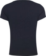 ΓΥΝΑΙΚΕΙΑ ΜΠΛΟΥΖΑ TJW SLIM ESSENTIAL RIB V SS TOMMY JEANS DW0DW17385-BDS - Image 6