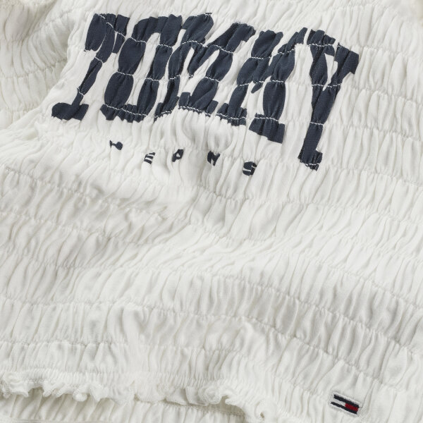 DW0DW20240YBL_D3 ΓΥΝΑΙΚΕΙΑ ΜΠΛΟΥΖΑ TJW SMOCK VARSITY BRALETTE TOMMY JEANS DW0DW20240-YBL - Image 3