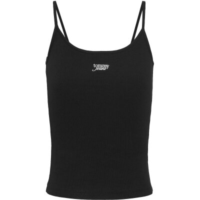 ΓΥΝΑΙΚΕΙΑ ΜΠΛΟΥΖΑ SCRIPT STRAPPY TOP TOMMY JEANS DW0DW20241-BDS