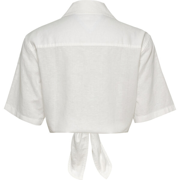 ΓΥΝΑΙΚΕΙΟ ΠΟΥΚΑΜΙΣΟ TJW CRP LINEN SS SHIRT TOMMY JEANS DW0DW20286-YBL - Image 2