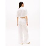 ΓΥΝΑΙΚΕΙΟ ΠΟΥΚΑΜΙΣΟ TJW CRP LINEN SS SHIRT TOMMY JEANS DW0DW20286-YBL - Image 5