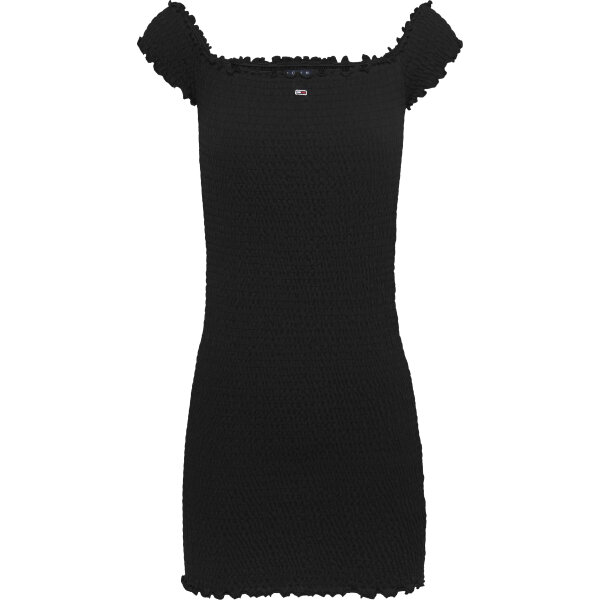 DW0DW20298BDS_F ΓΥΝΑΙΚΕΙΟ ΦΟΡΕΜΑ SMOCK BODYCON DRESS TOMMY JEANS DW0DW20298-BDS - Image 1