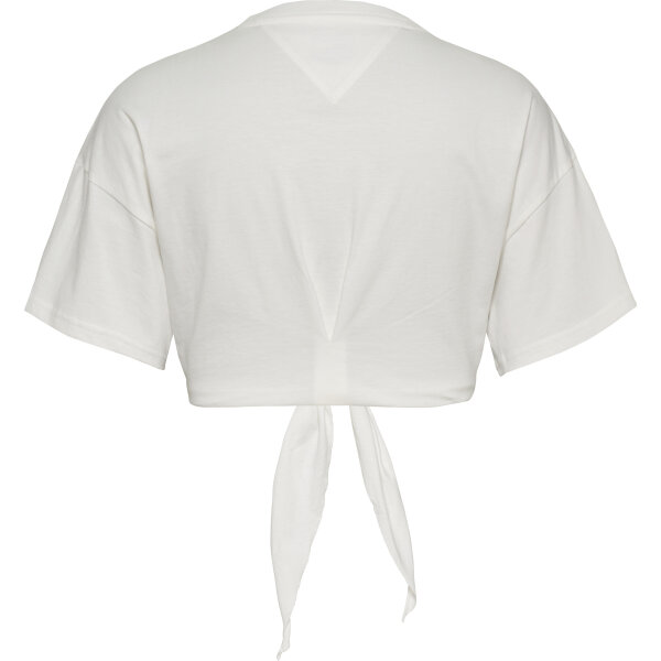 ΓΥΝΑΙΚΕΙΑ ΜΠΛΟΥΖΑ TJW REG WAIST TIE BADGE TEE TOMMY JEANS DW0DW20321-YBL - Image 2