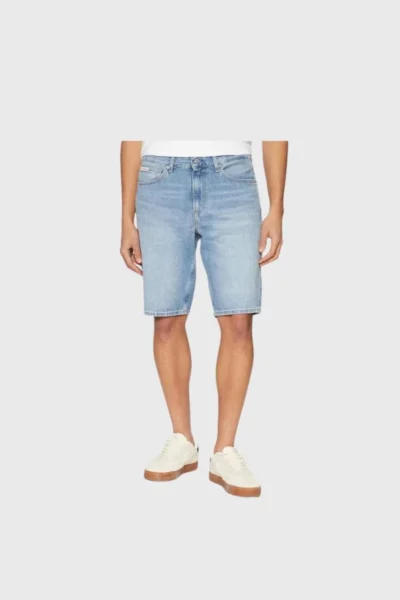 Ανδρική Βερμούδα Τζιν CALVIN KLEIN REGULAR J30J327513 Μπλε