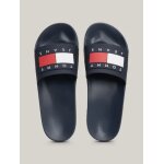Ανδρική Παντόφλα TOMMY JEANS POOL SLIDE ESS EM0EM01191 Μπλε - Image 2