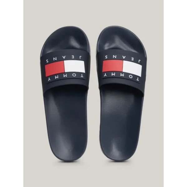 Ανδρική Παντόφλα TOMMY JEANS POOL SLIDE ESS EM0EM01191 Μπλε - Image 2