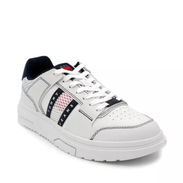 Ανδρικό Παπούτσι TOMMY JEANS TJM THE BROOKLYN EM0EM01548 Λευκό - Image 4