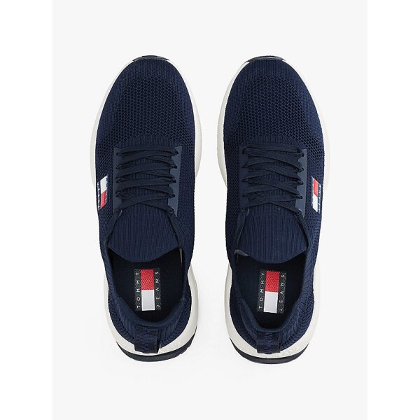Ανδρικό Παπούτσι TOMMY JEANS TJM RUNNER KNTITTED  EM0EM01555 Μπλε - Image 4