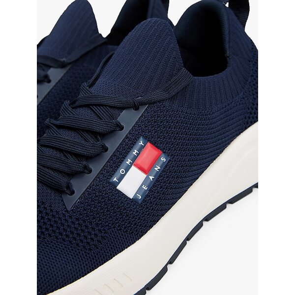 Ανδρικό Παπούτσι TOMMY JEANS TJM RUNNER KNTITTED  EM0EM01555 Μπλε - Image 2
