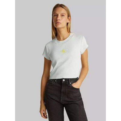 ΓΥΝΑΙΚΕΙΑ ΜΠΛΟΥΖΑ MONOGRAM BABY TEE CALVIN KLEIN LV047AB802-D1T