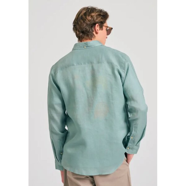 Ανδρικό Πουκάμισο FUNKY BUDDHA FBM011-001-05 πράσινο - Image 3