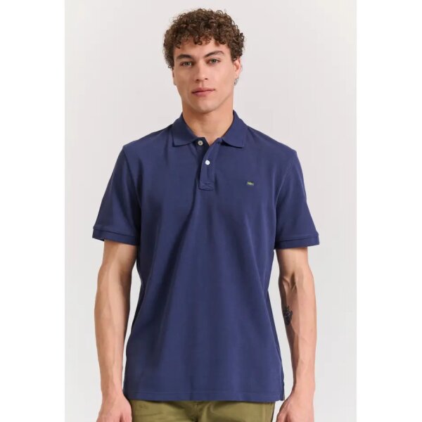 Ανδρική Μπλούζα POLO FUNKY BUDDHA FBM011-001-11 Μπλε - Image 1