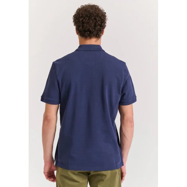 Ανδρική Μπλούζα POLO FUNKY BUDDHA FBM011-001-11 Μπλε - Image 3