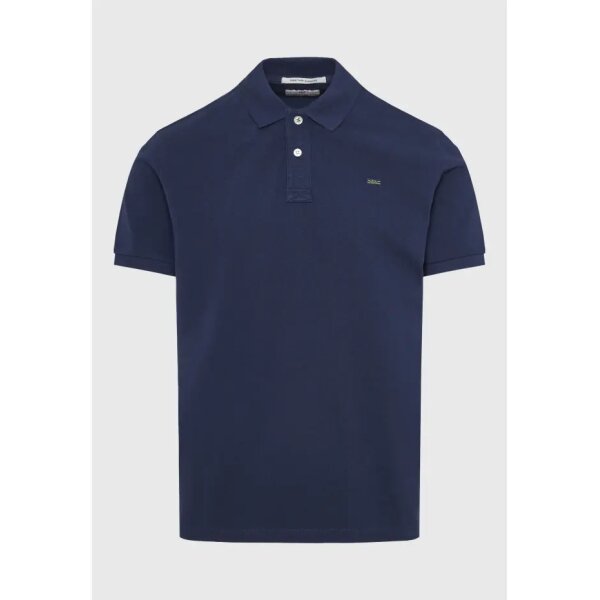 Ανδρική Μπλούζα POLO FUNKY BUDDHA FBM011-001-11 Μπλε - Image 4