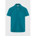 Ανδρική Μπλούζα POLO FUNKY BUDDHA FBM011-001-11 πετρόλ - Image 4