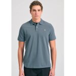 Ανδρική Μπλούζα POLO FUNKY BUDDHA FBM011-001-11 Γκρί