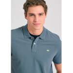 Ανδρική Μπλούζα POLO FUNKY BUDDHA FBM011-001-11 Γκρί - Image 4