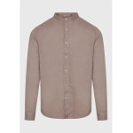 Ανδρικό Πουκάμισο FUNKY BUDDHA FBM011-003-05 Καφέ