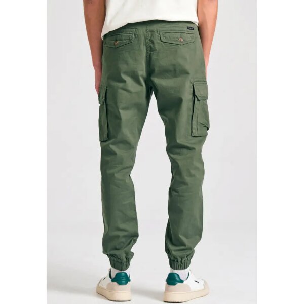 Ανδρικό Παντελόνι GARGO FUNKY BUDDHA FBM011-030-02 Χακί - Image 2