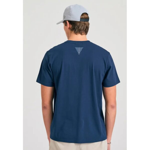 Ανδρική Μπλούζα Κοντό Μανίκι FBM011-048-04 Μπλε - Image 4