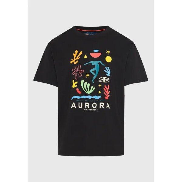 Ανδρική Μπλούζα Κοντό Μανίκι FBM011-049-04 Μαύρο - Image 5