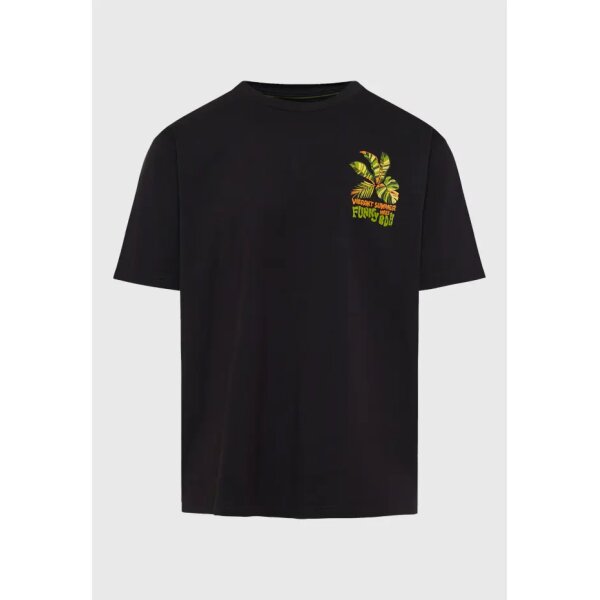 Ανδρική Μπλούζα Κοντό Μανίκι FUMKY BUDDHA FBM011-055-04 Ανθρακί - Image 2