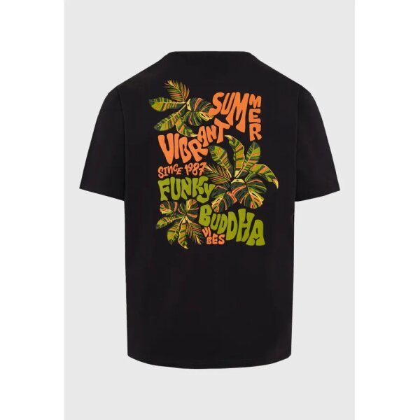 Ανδρική Μπλούζα Κοντό Μανίκι FUMKY BUDDHA FBM011-055-04 Ανθρακί - Image 4