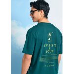 Ανδρική Μπλούζα Κοντό Μανίκι FUMKY BUDDHA FBM011-060-04 Πράσινο - Image 3