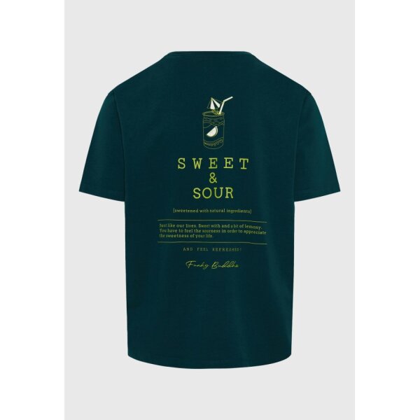 Ανδρική Μπλούζα Κοντό Μανίκι FUMKY BUDDHA FBM011-060-04 Πράσινο - Image 2