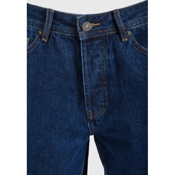 FBM011-075-03_DK_BLUE_8 Ανδρική Βερμούδα Τζιν FUNKY BUDDHA FBM011-075-03 Μπλε - Image 3