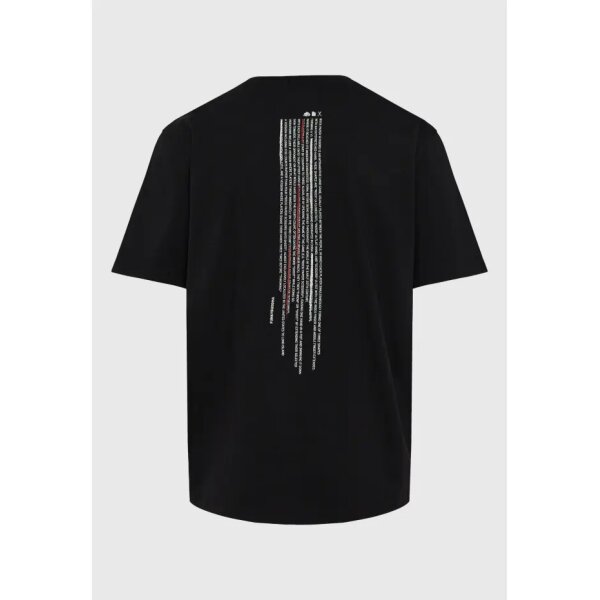 Ανδρική Μπλούζα Κοντό Μανίκι FUMKY BUDDHA FBM011-304-04 Μαύρο - Image 2