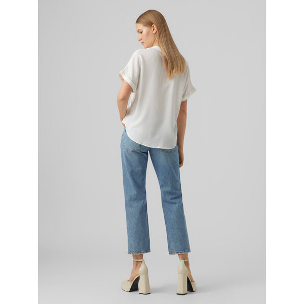 ΓΥΝΑΙΚΕΙΑ ΜΠΛΟΥΖΑ ΛΕΥΚΗ VERO MODA VMBEAUTY SS TOP WVN GA NOOS 10279697 - Image 2