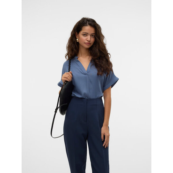 ΓΥΝΑΙΚΕΙΑ ΜΛΠΟΥΖΑ ΜΠΛΕ VERO MODA VMBEAUTY SS TOP WVN GA NOOS 10279697 - Image 5