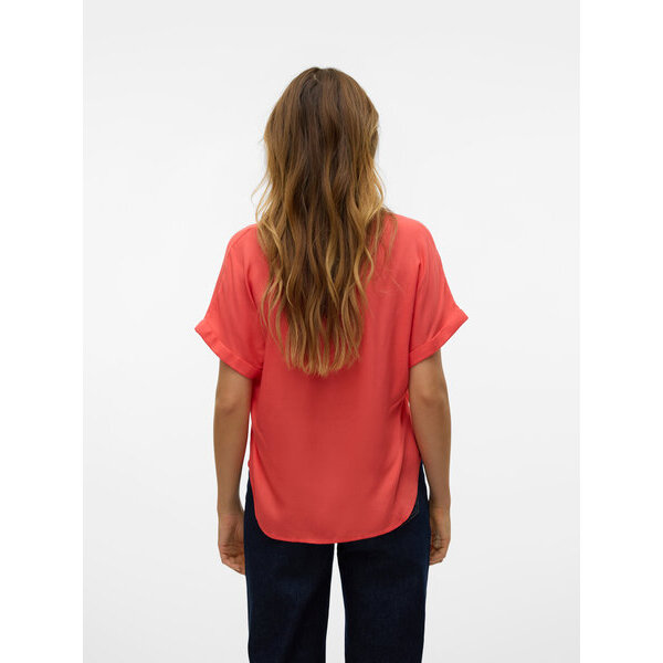 ΓΥΝΑΙΚΕΙΑ ΜΠΛΟΥΖΑ ΚΟΡΑΛΙ VERO MODA VMBEAUTY SS TOP WVN GA NOOS 10279697 - Image 2