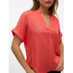 ΓΥΝΑΙΚΕΙΑ ΜΠΛΟΥΖΑ ΚΟΡΑΛΙ VERO MODA VMBEAUTY SS TOP WVN GA NOOS 10279697 - Image 3
