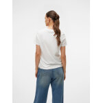 ΓΥΝΑΙΚΕΙΑ ΜΠΛΟΥΖΑ ΛΕΥΚΗ ΜΕ ΚΑΡΔΙΑ VERO MODA VMVIVA S/S O-NECK T-SHIRT JRS BTQ GA 10322077 - Image 2