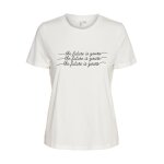ΓΥΝΑΙΚΕΙΑ ΜΠΛΟΥΖΑ ΛΕΥΚΗ VERO MODA VMVIVA S/S O-NECK T-SHIRT JRS BTQ GA 10322077