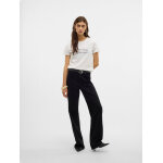 ΓΥΝΑΙΚΕΙΑ ΜΠΛΟΥΖΑ ΛΕΥΚΗ VERO MODA VMVIVA S/S O-NECK T-SHIRT JRS BTQ GA 10322077 - Image 4