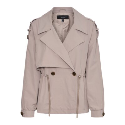 ΓΥΝΑΙΚΕΙΑ ΚΟΝΤΗ ΚΑΠΑΡΤΙΝΑ ΜΠΕΖ VERO MODA VMBRAVESIENNA SHORT TRENCHCOAT 10322857